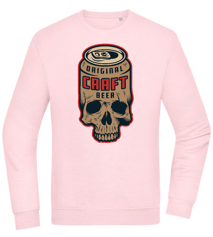 Craft Beer Design - Comfort Essential Unisex Sweater_LIGHT PEACH ROSE_front