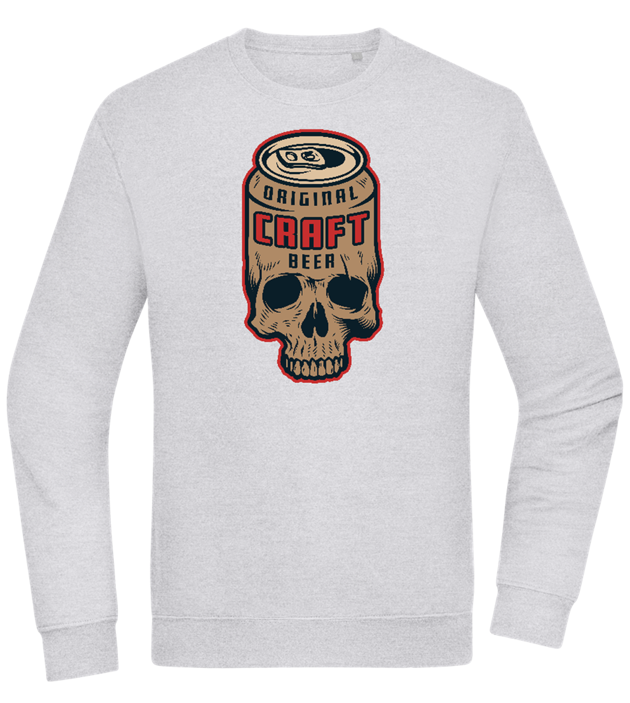 Craft Beer Design - Comfort Essential Unisex Sweater_ORION GREY II_front