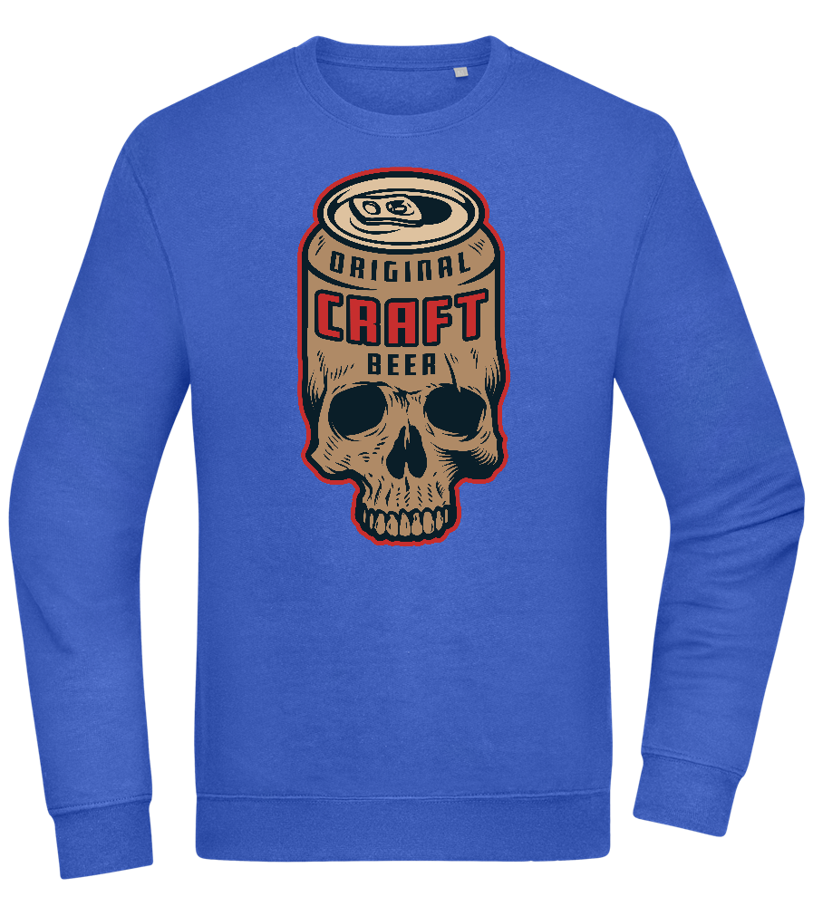 Craft Beer Design - Comfort Essential Unisex Sweater_ROYAL_front