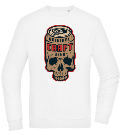 Craft Beer Design - Comfort Essential Unisex Sweater_WHITE_front