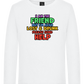 I am the Friend Design - Premium kids long sleeve t-shirt_WHITE_front