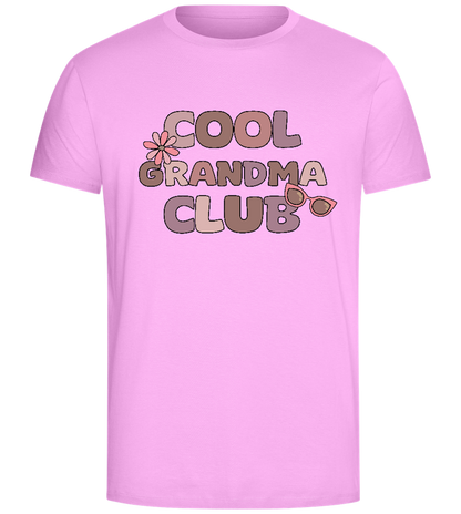 Cool Grandma Club 2 Design - Comfort Unisex T-Shirt_CANDY PINK_front