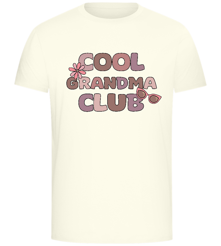 Cool Grandma Club 2 Design - Comfort Unisex T-Shirt_ECRU_front