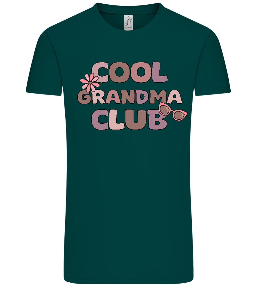 Cool Grandma Club 2 Design - Comfort Unisex T-Shirt_GREEN EMPIRE_front