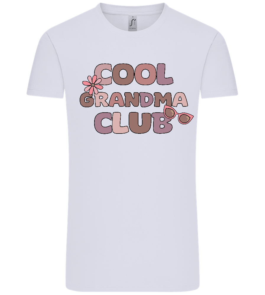 Cool Grandma Club 2 Design - Comfort Unisex T-Shirt_LILAK_front