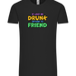 Return to Friend Design - Comfort Unisex T-Shirt_DEEP BLACK_front