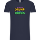 Return to Friend Design - Comfort Unisex T-Shirt_FRENCH NAVY_front