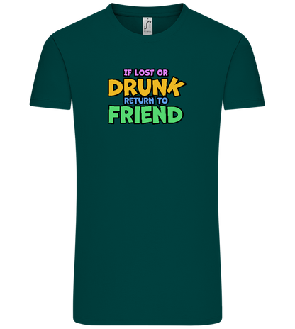 Return to Friend Design - Comfort Unisex T-Shirt_GREEN EMPIRE_front