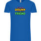 Return to Friend Design - Comfort Unisex T-Shirt_ROYAL_front