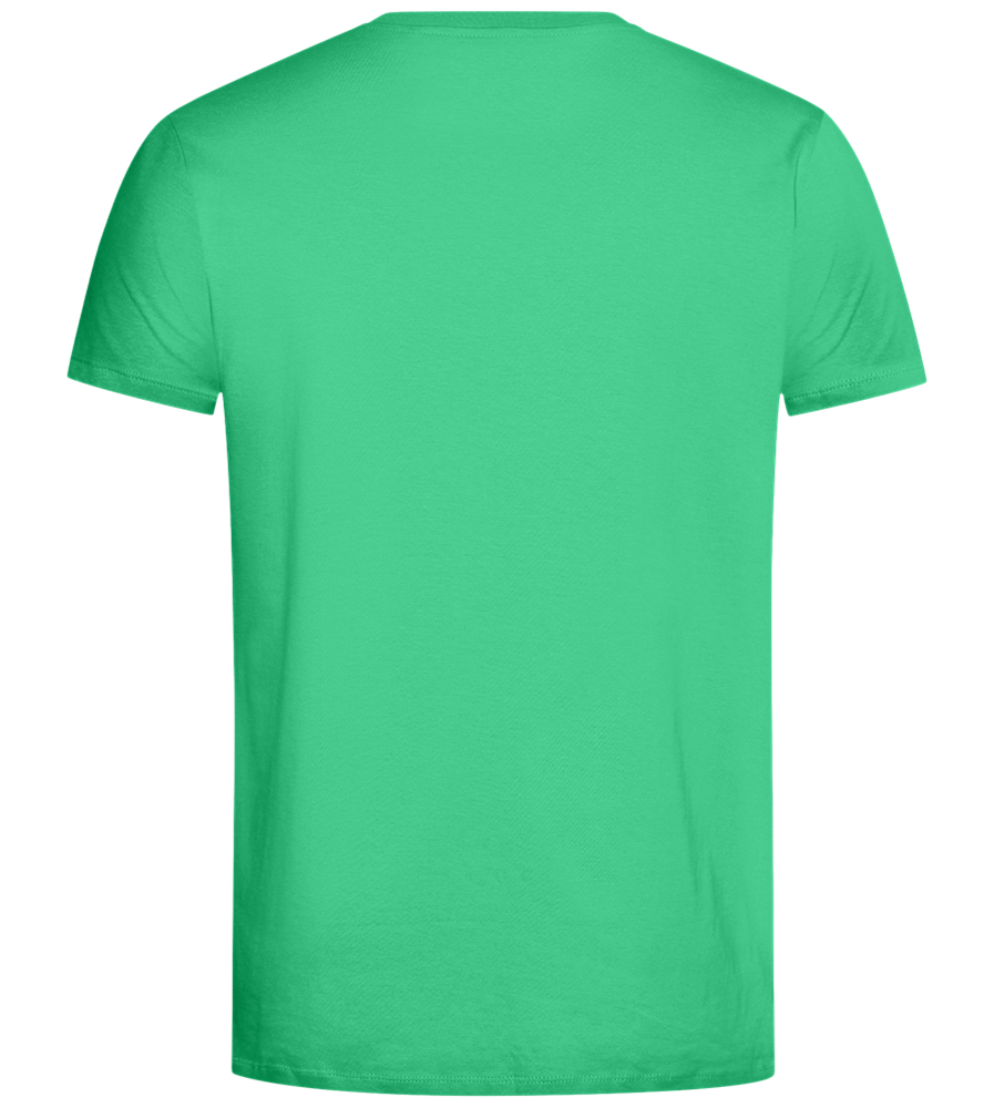 Paris City Skyline Design - Comfort Unisex T-Shirt_SPRING GREEN_back