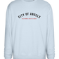 City of Angels Design - Comfort Essential Unisex Sweater_CREAMY BLUE_front