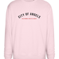 City of Angels Design - Comfort Essential Unisex Sweater_LIGHT PEACH ROSE_front