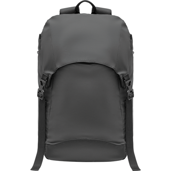 Reflective Outdoor Backpack_BLACK_front
