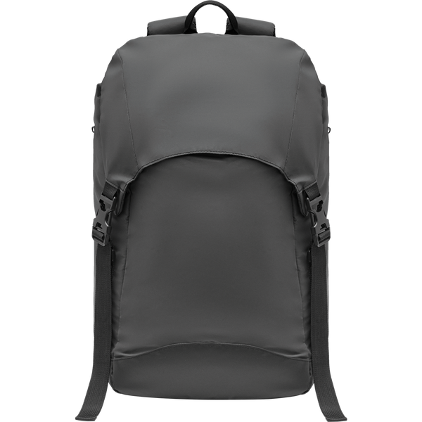 Reflective Outdoor Backpack_BLACK_front