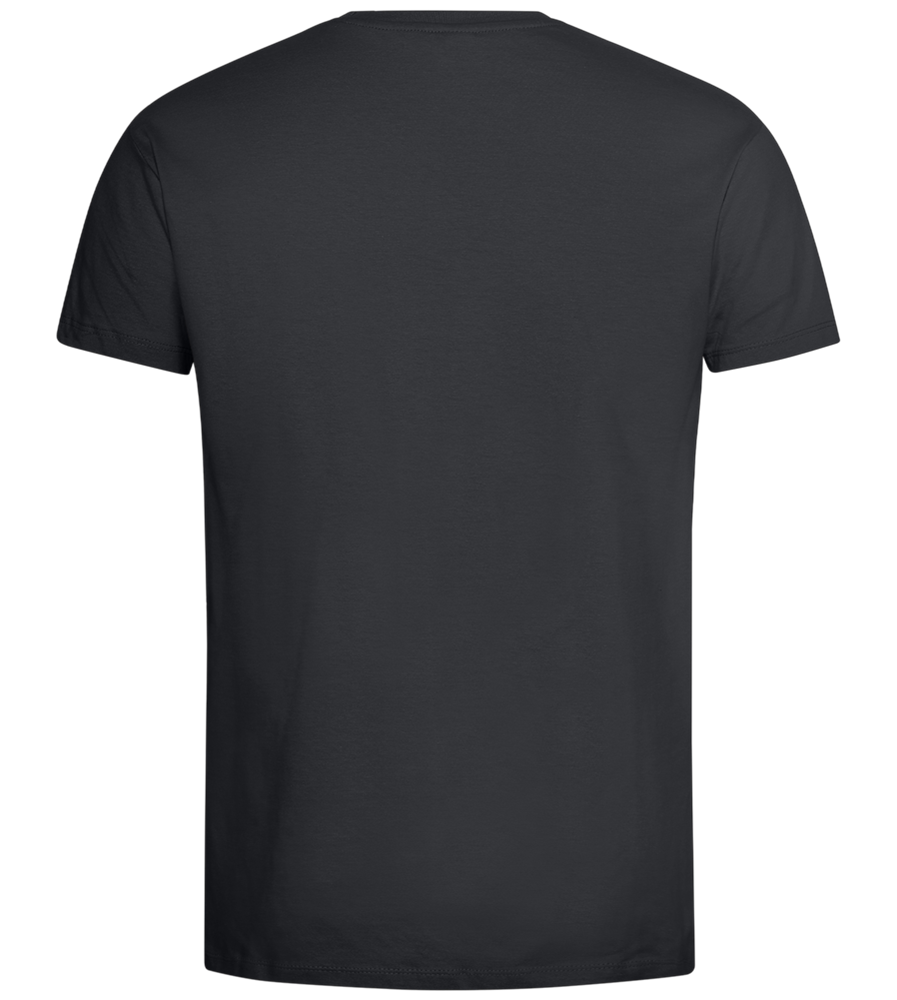 Après Ski Club Design - Premium men's t-shirt_DARK GRAY_back