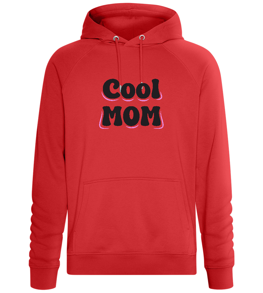 Cool Mom Design - Comfort unisex hoodie_RED_front