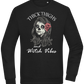 Thick Thighs Design - Comfort Essential Unisex Sweater_BLACK_front