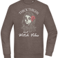 Thick Thighs Design - Comfort Essential Unisex Sweater_CHARCOAL CHIN_front