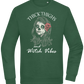 Thick Thighs Design - Comfort Essential Unisex Sweater_GREEN BOTTLE_front