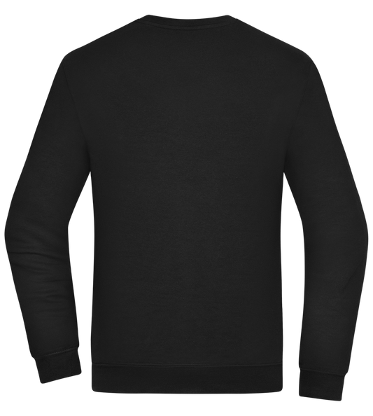 Thick Thighs Design - Comfort Essential Unisex Sweater_BLACK_back