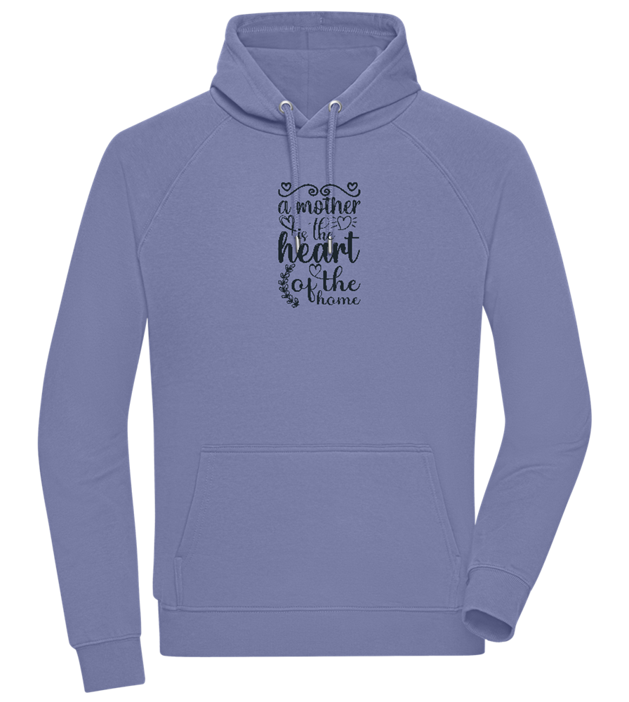 Heart of the Home Design - Comfort unisex hoodie_BLUE_front