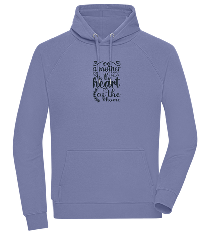 Heart of the Home Design - Comfort unisex hoodie_BLUE_front