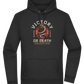 Victory Dragon Design - Premium Essential Unisex Hoodie_BLACK_front