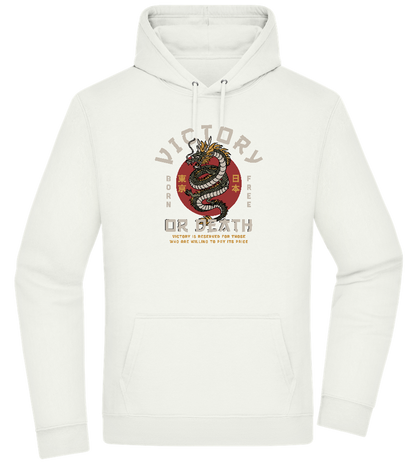 Victory Dragon Design - Premium Essential Unisex Hoodie_CREAMY GREEN_front