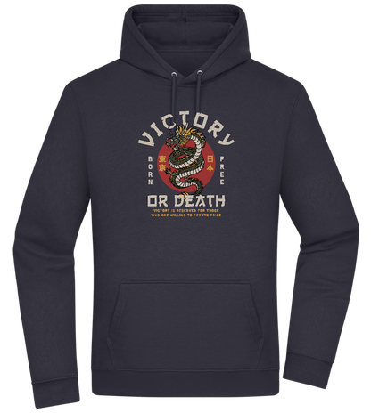 Victory Dragon Design - Premium Essential Unisex Hoodie_FRENCH NAVY_front