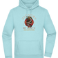 Victory Dragon Design - Premium Essential Unisex Hoodie_POOL BLUE_front