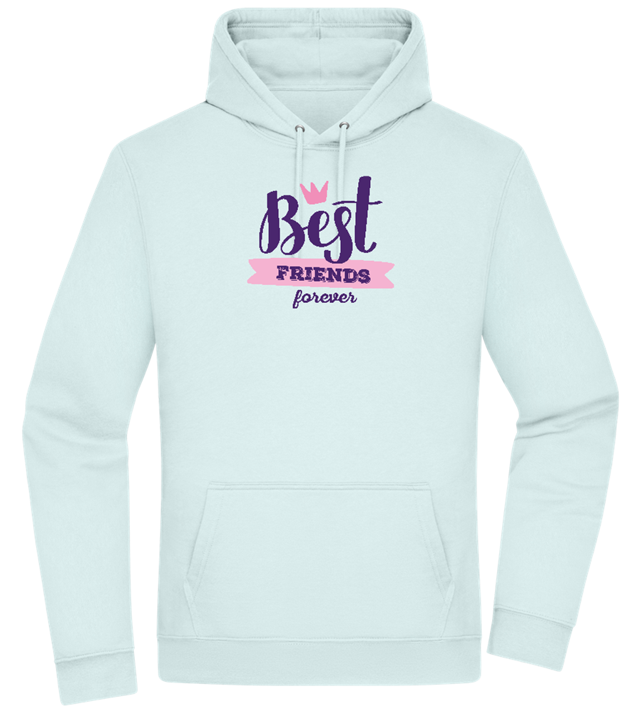 BFF Crown Design - Premium Essential Unisex Hoodie_ARCTIC BLUE_front