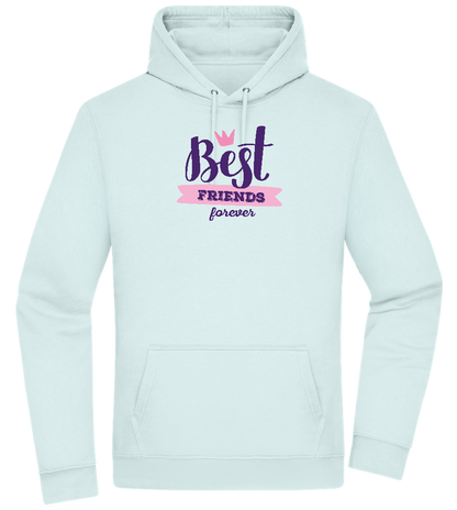 BFF Crown Design - Premium Essential Unisex Hoodie_ARCTIC BLUE_front