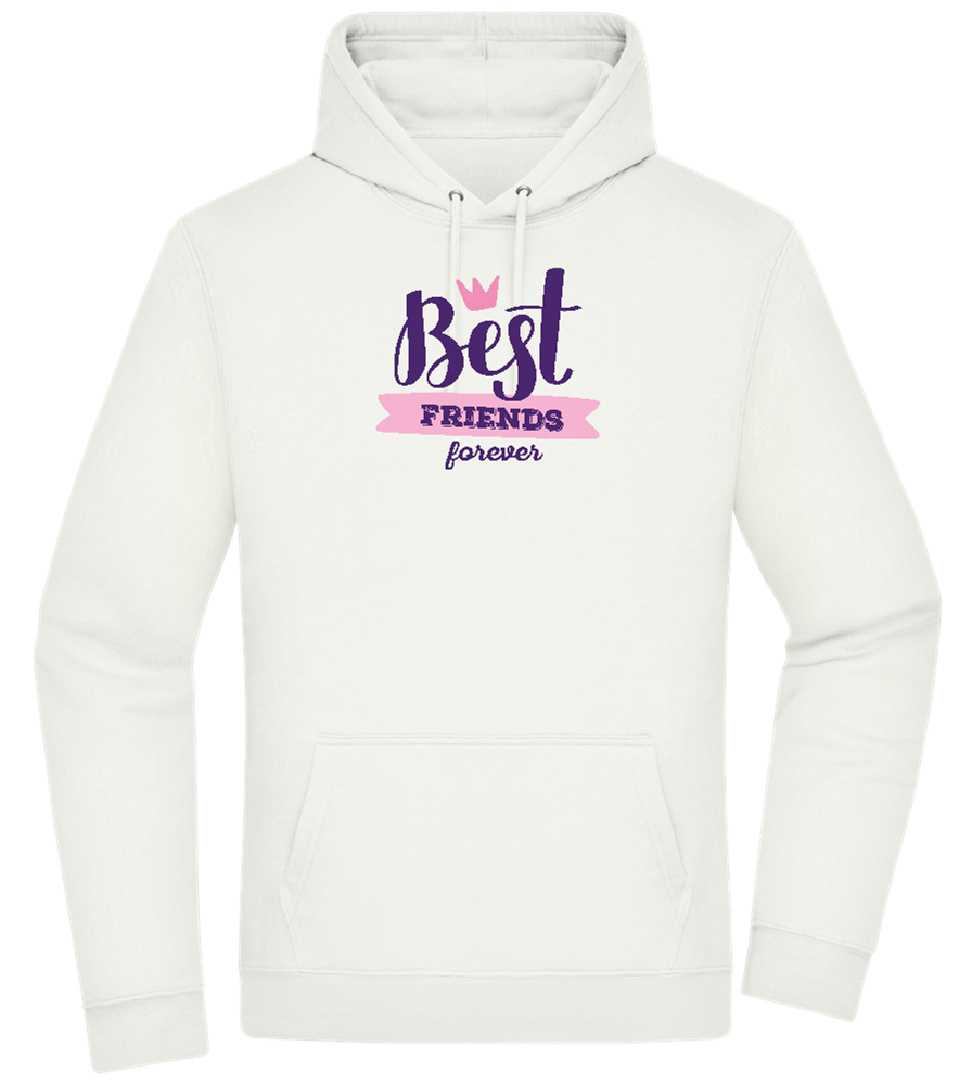 BFF Crown Design - Premium Essential Unisex Hoodie_CREAMY GREEN_front