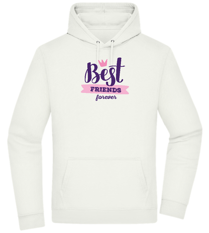 BFF Crown Design - Premium Essential Unisex Hoodie_CREAMY GREEN_front