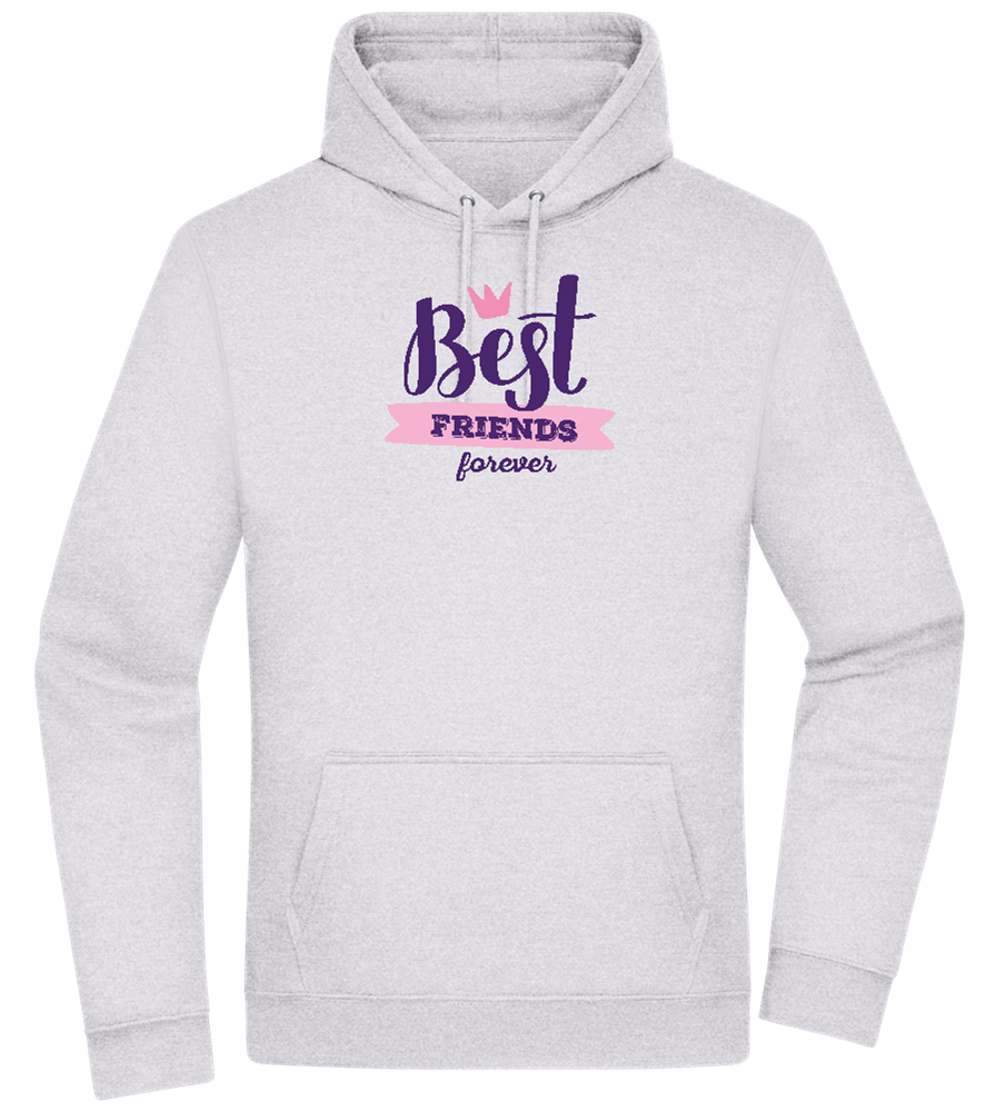 BFF Crown Design - Premium Essential Unisex Hoodie_ORION GREY II_front