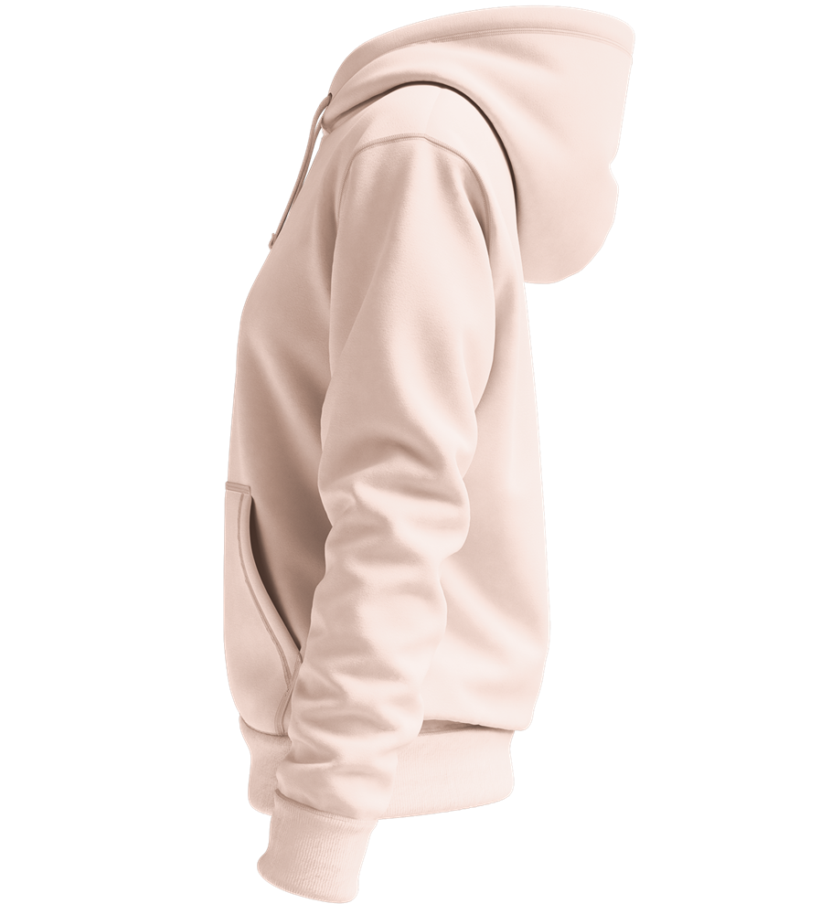 Cualidades Mamá Design - Premium women's hoodie_LIGHT PEACH ROSE_left