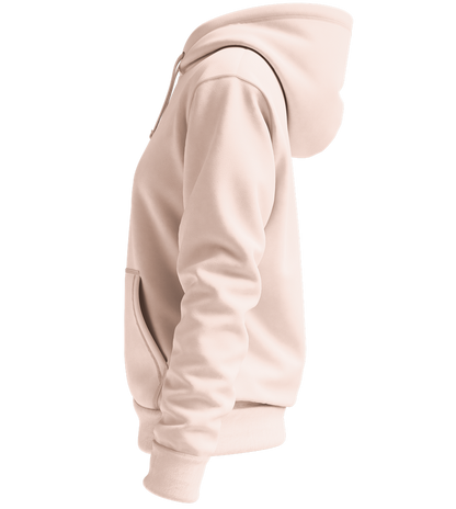 Cualidades Mamá Design - Premium women's hoodie_LIGHT PEACH ROSE_left