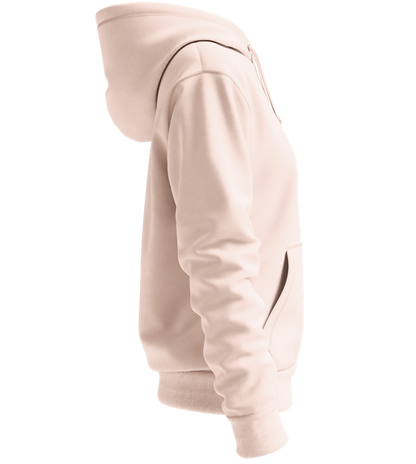 Cualidades Mamá Design - Premium women's hoodie_LIGHT PEACH ROSE_right