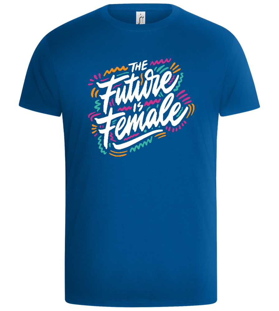 Future Female Design - Basic Unisex T-Shirt_ROYAL_front