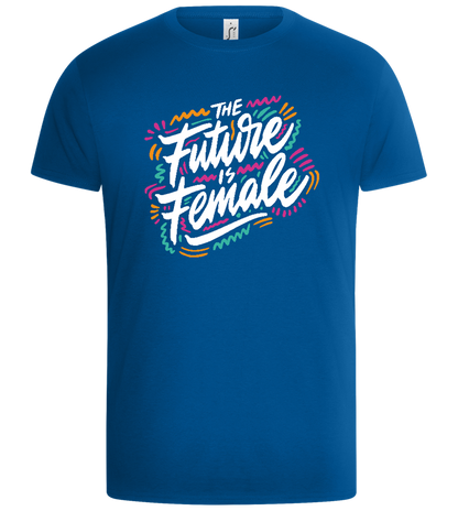 Future Female Design - Basic Unisex T-Shirt_ROYAL_front