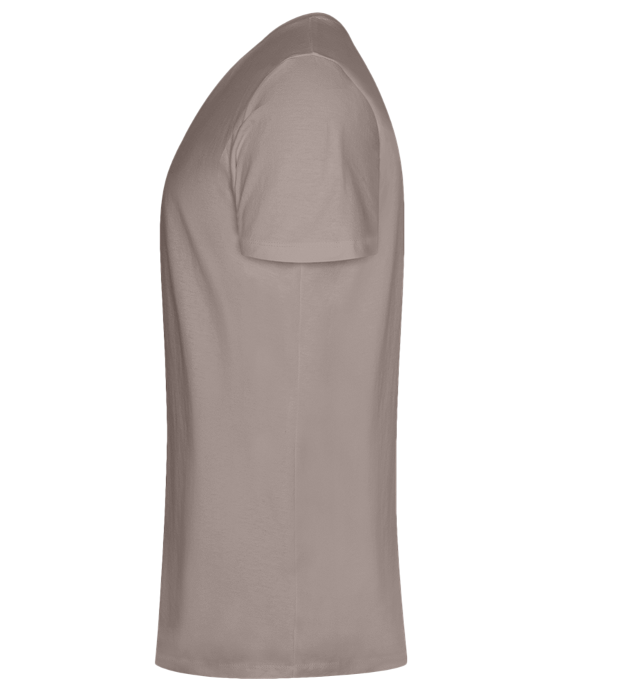 Jellyfish Design - Premium men's close fitting t-shirt_CHARCOAL CHIN_left