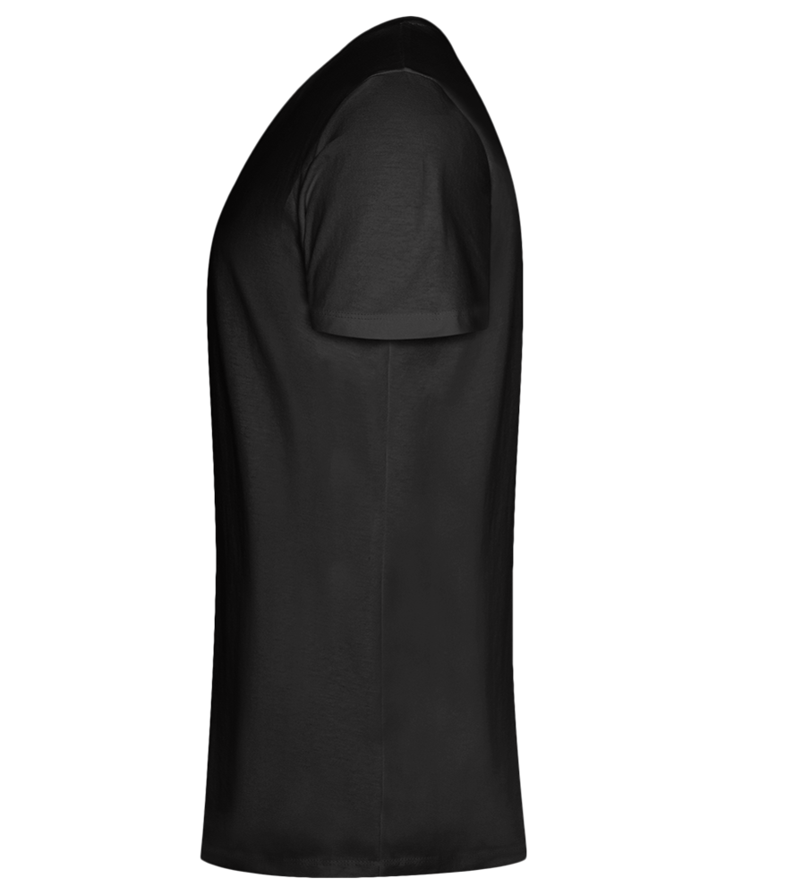 Jellyfish Design - Premium men's close fitting t-shirt_DEEP BLACK_left