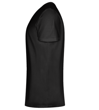 Jellyfish Design - Premium men's close fitting t-shirt_DEEP BLACK_left