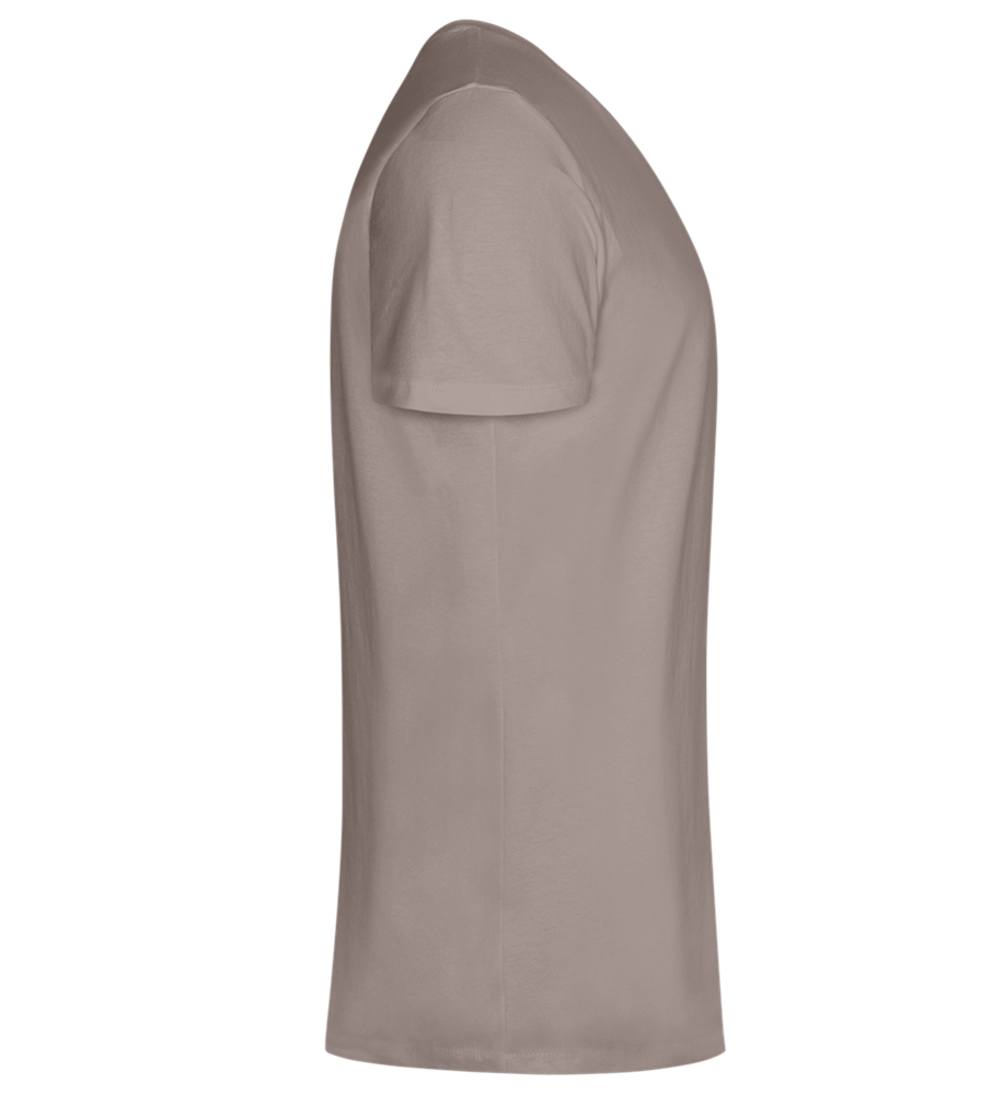 Jellyfish Design - Premium men's close fitting t-shirt_CHARCOAL CHIN_right