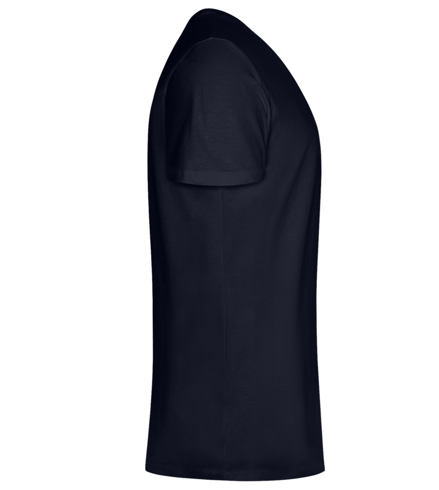 Jellyfish Design - Premium men's close fitting t-shirt_FRENCH NAVY_right