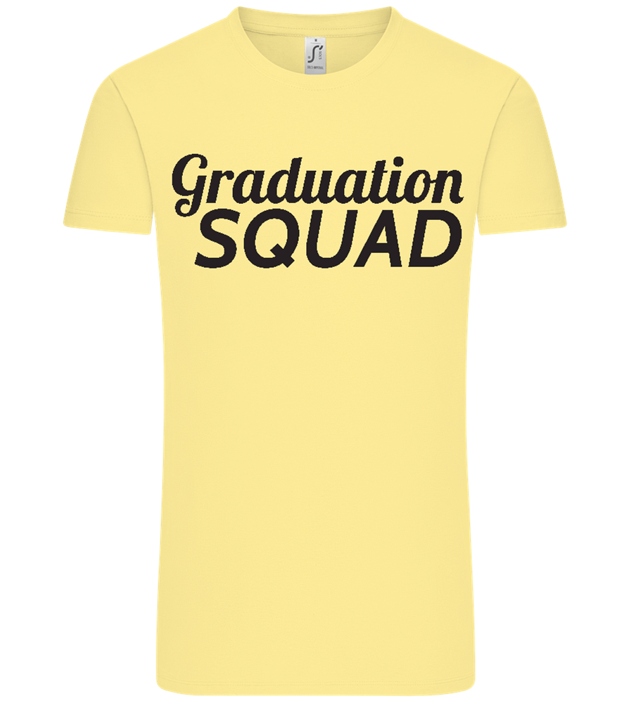 Graduation Squad Design - Comfort Unisex T-Shirt_AMARELO CLARO_front