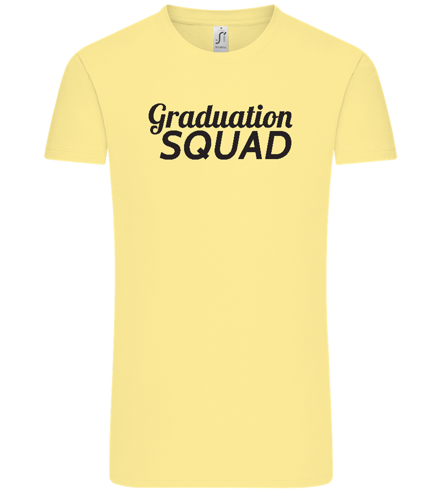 Graduation Squad Design - Comfort Unisex T-Shirt_AMARELO CLARO_front