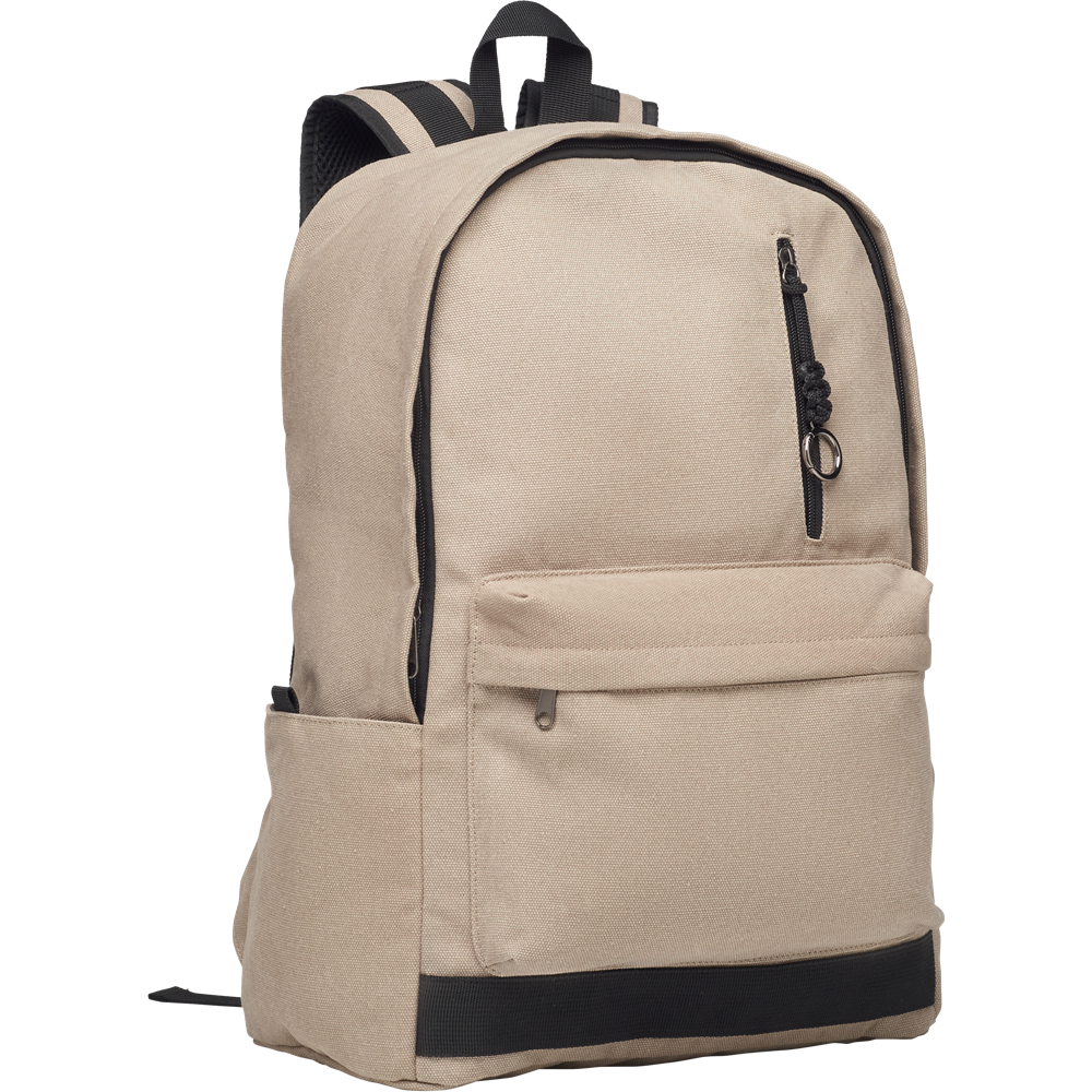 Recycled Canvas Laptop Backpack_ROPE_DETAILEDIMAGE_front_1