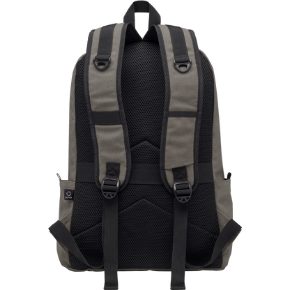Recycled Canvas Laptop Backpack_STONE GREY_DETAILEDIMAGE_front_3