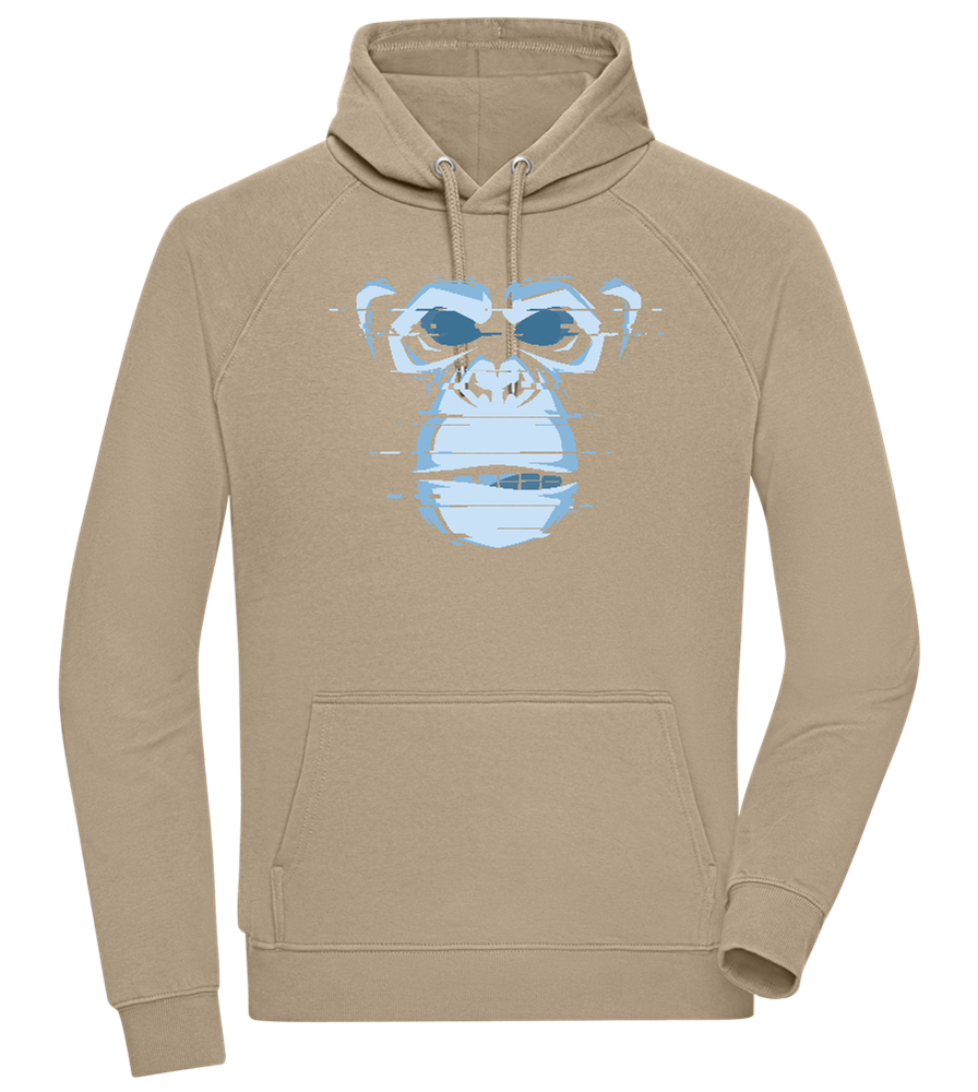 Great Ape Design - Comfort unisex hoodie_KHAKI_front